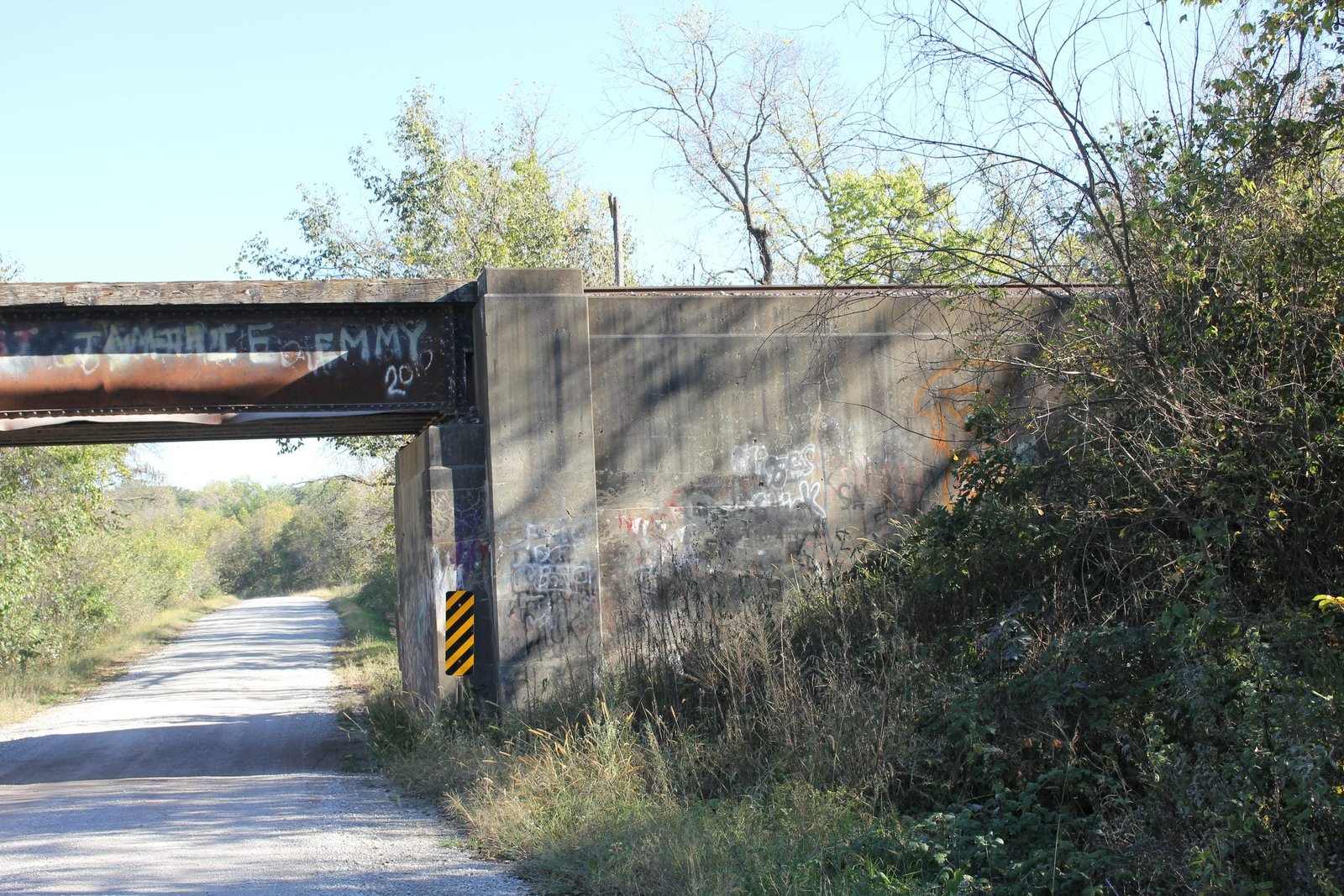 East abutment